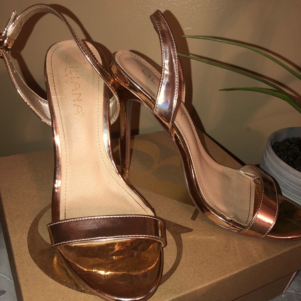Rose Gold Heels